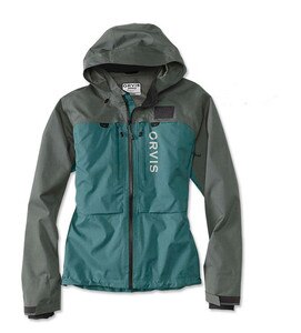 Orvis Pro Wading Jacket Women's in Ash and Dragonfly